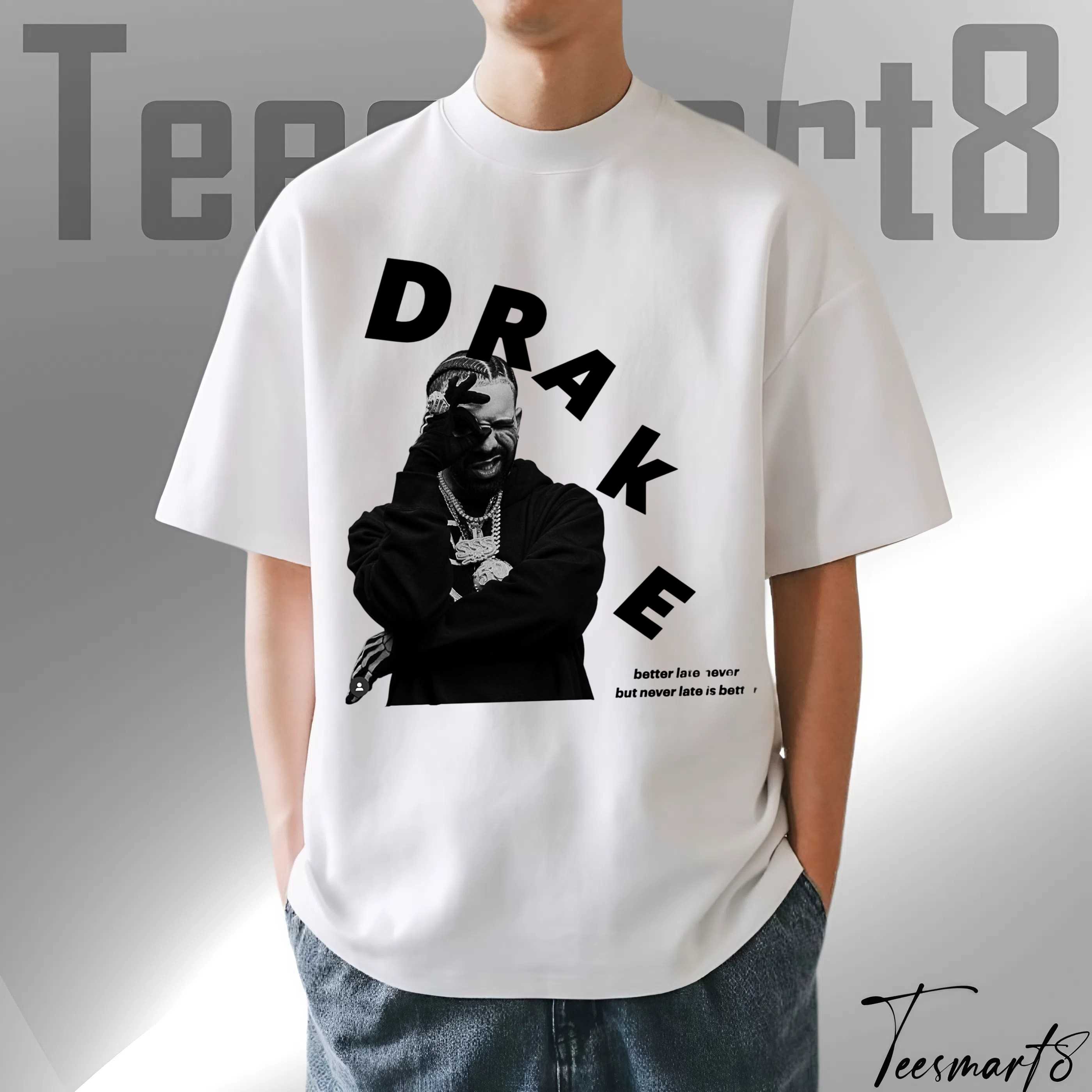 Drake Vibes Graphic Tee – Urban Hip Hop Streetwear Shirt